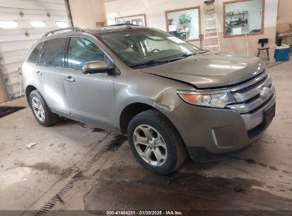 2012 FORD EDGE SEL Gray  Gasoline 2FMDK4JC7CBA92248 photo #1