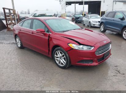 2016 FORD FUSION SE Burgundy  Gasoline 3FA6P0H70GR100753 photo #1