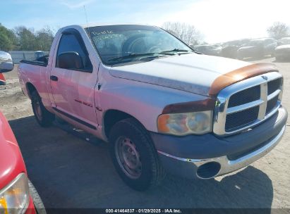 2005 DODGE RAM 1500 ST White  Gasoline 1D7HA16N85J536663 photo #1