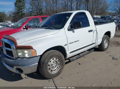 2005 DODGE RAM 1500 ST White  Gasoline 1D7HA16N85J536663 photo #3