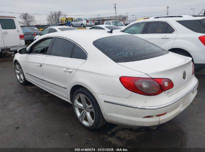 2012 VOLKSWAGEN CC SPORT White  Gasoline WVWMP7AN1CE538584 photo #4