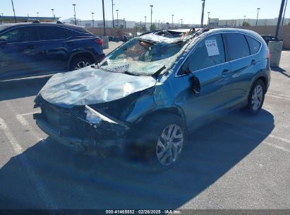 2016 HONDA CR-V EX-L Blue  Gasoline 2HKRM3H74GH556078 photo #3