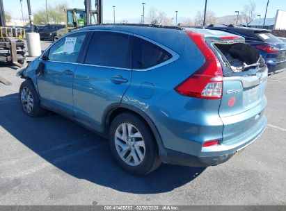 2016 HONDA CR-V EX-L Blue  Gasoline 2HKRM3H74GH556078 photo #4