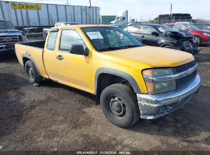 2005 CHEVROLET COLORADO Yellow  Gasoline 1GCDT196458255572 photo #1