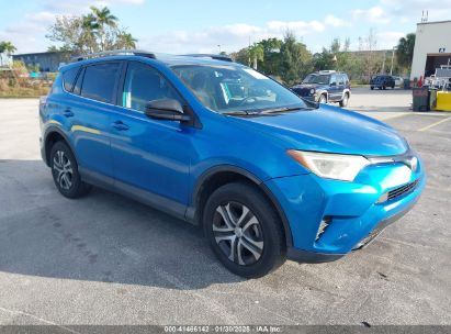 2017 TOYOTA RAV4 LE Blue  Gasoline 2T3ZFREV8HW348764 photo #1