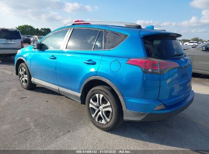 2017 TOYOTA RAV4 LE Blue  Gasoline 2T3ZFREV8HW348764 photo #4