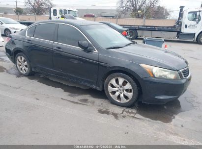 2008 HONDA ACCORD 2.4 EX Black  Gasoline 1HGCP26718A113875 photo #1