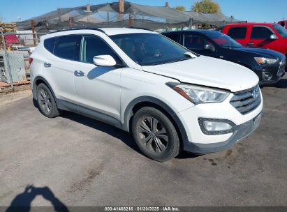 2014 HYUNDAI SANTA FE SPORT 2.4L White  Gasoline 5XYZUDLBXEG167287 photo #1