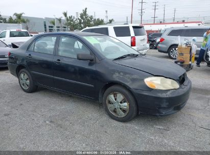 2004 TOYOTA COROLLA CE Black  Gasoline 1NXBR32EX4Z292663 photo #1