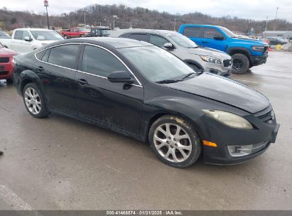 2009 MAZDA MAZDA6 S GRAND TOURING Black  Gasoline 1YVHP82B695M11134 photo #1