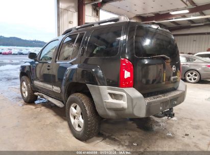 2005 NISSAN XTERRA SE Black  Gasoline 5N1AN08W35C624973 photo #4