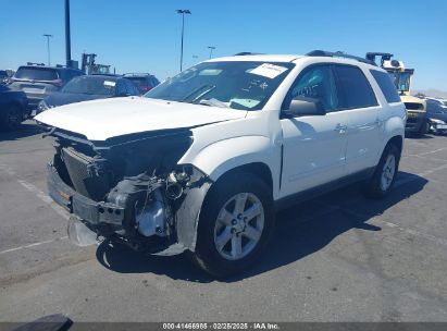 2014 GMC ACADIA SLE-1 White  Gasoline 1GKKRNED4EJ230041 photo #3