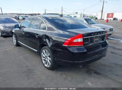 2012 VOLVO S80 T6 Black  Gasoline YV1902AH8C1160112 photo #4