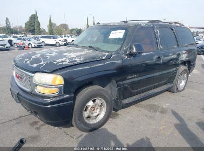 2003 GMC YUKON DENALI Black  Gasoline 1GKEK63U13J284548 photo #3