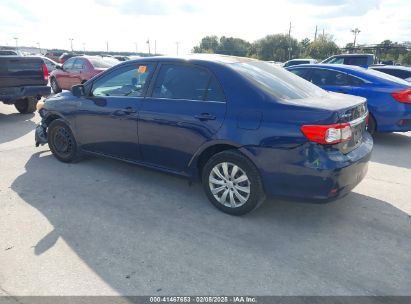 2013 TOYOTA COROLLA LE Navy  Gasoline 5YFBU4EE9DP209841 photo #4