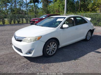 2013 TOYOTA CAMRY XLE V6 White  Gasoline 4T1BK1FK2DU533091 photo #3