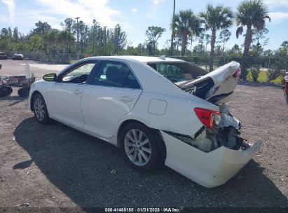 2013 TOYOTA CAMRY XLE V6 White  Gasoline 4T1BK1FK2DU533091 photo #4