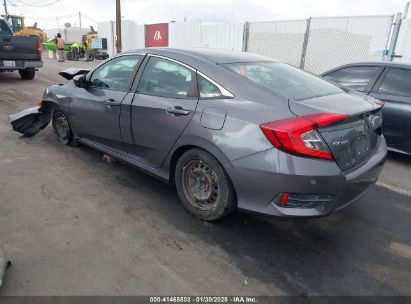 2017 HONDA CIVIC LX Gray  Gasoline 2HGFC2F50HH548167 photo #4