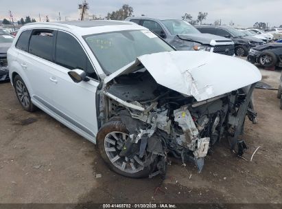 2017 AUDI Q7 3.0T PREMIUM White  Gasoline WA1LAAF76HD029926 photo #1