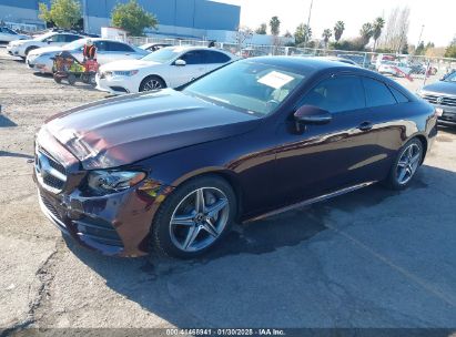 2019 MERCEDES-BENZ E 450 Maroon  Gasoline WDD1J6HB1KF079582 photo #3