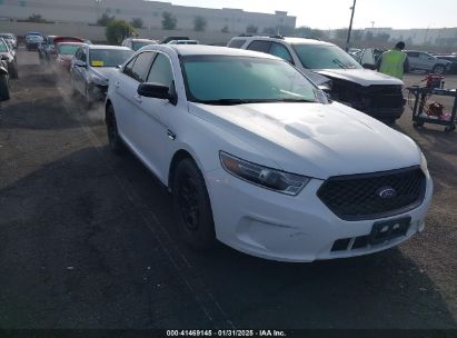 2017 FORD POLICE INTERCEPTOR White  Gasoline 1FAHP2L80HG143664 photo #1