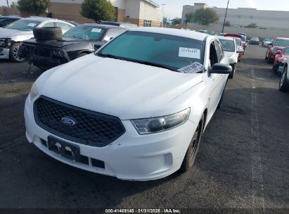 2017 FORD POLICE INTERCEPTOR White  Gasoline 1FAHP2L80HG143664 photo #3