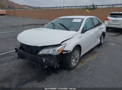 2016 TOYOTA CAMRY HYBRID LE White  Hybrid 4T1BD1FK7GU200285 photo #3