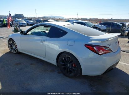 2013 HYUNDAI GENESIS 3.8 TRACK White  Gasoline KMHHU6KJ2DU101504 photo #4