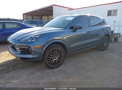 2019 PORSCHE CAYENNE Turquoise  Gasoline WP1AA2AY1KDA09544 photo #3