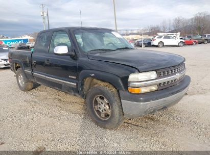 2000 CHEVROLET SILVERADO 1500 LS Black  Gasoline 1GCEK19T4YZ243353 photo #1