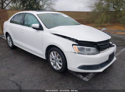 2013 VOLKSWAGEN JETTA 2.5L SE White  Gasoline 3VWDP7AJ8DM252415 photo #1