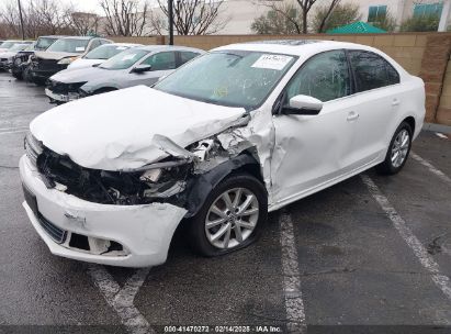 2013 VOLKSWAGEN JETTA 2.5L SE White  Gasoline 3VWDP7AJ8DM252415 photo #3