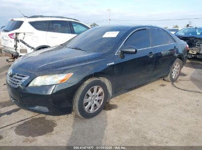 2008 TOYOTA CAMRY HYBRID Black  Hybrid 4T1BB46KX8U048558 photo #3