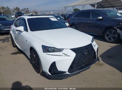 2018 LEXUS IS 300 White  Gasoline JTHBA1D29J5071496 photo #1