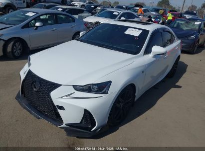 2018 LEXUS IS 300 White  Gasoline JTHBA1D29J5071496 photo #3