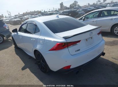 2018 LEXUS IS 300 White  Gasoline JTHBA1D29J5071496 photo #4