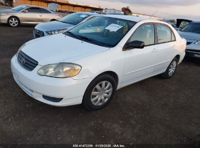 2004 TOYOTA COROLLA CE White  Gasoline 1NXBR32E34Z269483 photo #3