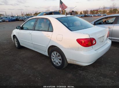 2004 TOYOTA COROLLA CE White  Gasoline 1NXBR32E34Z269483 photo #4