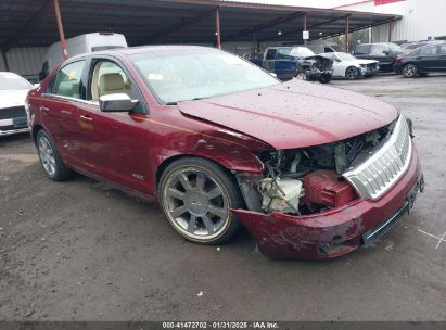 2007 LINCOLN MKZ Red  Gasoline 3LNHM28T37R645863 photo #1