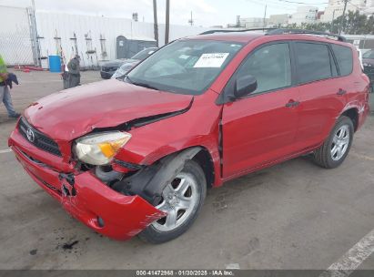 2007 TOYOTA RAV4 Red  Gasoline JTMZD33V376051231 photo #3