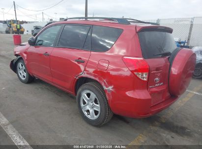 2007 TOYOTA RAV4 Red  Gasoline JTMZD33V376051231 photo #4