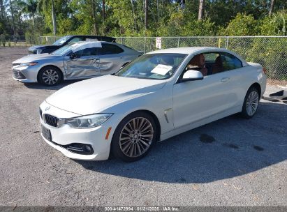 2014 BMW 428I XDRIVE White  Gasoline WBA3V9C56EPR69873 photo #3