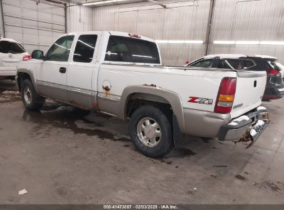 2002 GMC SIERRA 1500 SLE White  Gasoline 2GTEK19TX21353985 photo #4