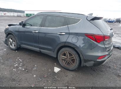 2017 HYUNDAI SANTA FE SPORT 2.4L Blue  Gasoline 5NMZUDLB8HH007614 photo #4