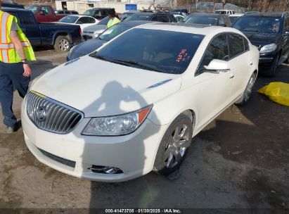 2013 BUICK LACROSSE LEATHER GROUP White  Gasoline 1G4GC5E34DF285788 photo #3