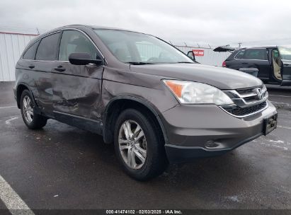 2011 HONDA CR-V EX Gray  Gasoline 5J6RE4H51BL052796 photo #1