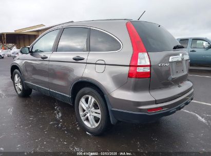 2011 HONDA CR-V EX Gray  Gasoline 5J6RE4H51BL052796 photo #4