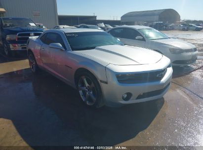 2011 CHEVROLET CAMARO 1LT Silver  Gasoline 2G1FB1ED0B9111168 photo #1