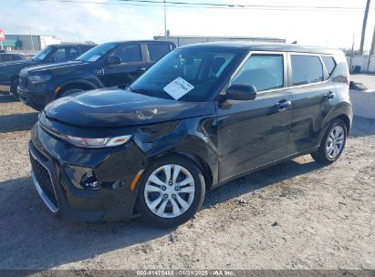 2022 KIA SOUL LX Black  Gasoline KNDJ23AU9N7176450 photo #3