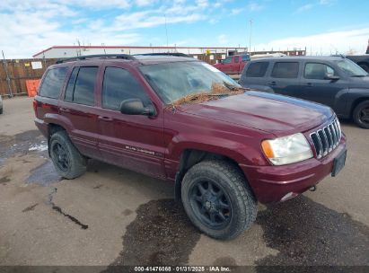 2002 JEEP GRAND CHEROKEE LIMITED Burgundy  Gasoline 4A3AE45G92E073678 photo #1